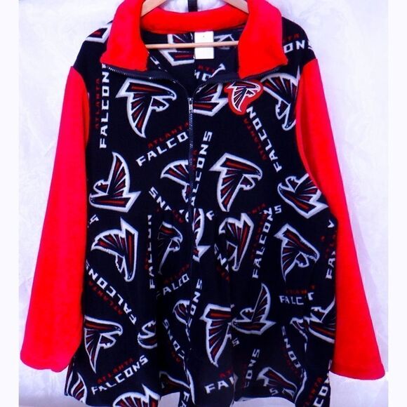 Atlanta Falcons unusual  plush jacket - Picture 4 of 4
